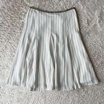 아마카 새상품급 AMACA 폴리에스테르 오간자 프릴 스커트 38