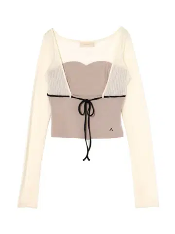 ANDMARY Lona ribbon tops