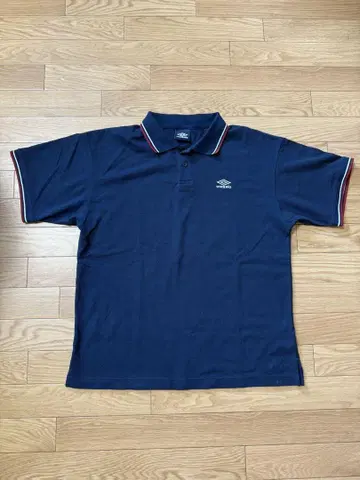 UMBRO 네이비 피케 셔츠