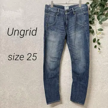 Ungrid 언그리드 빈티지 배기 데님 팬츠 파랑