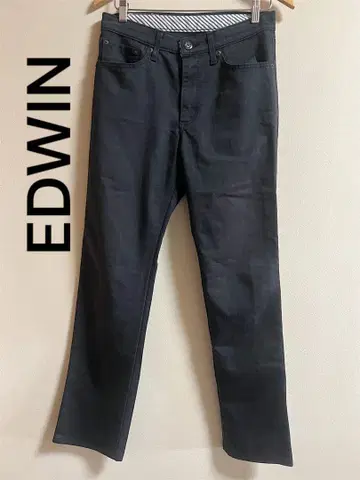 EDWIN 503 에드윈 블랙 스트레이트 팬츠 사이즈 30