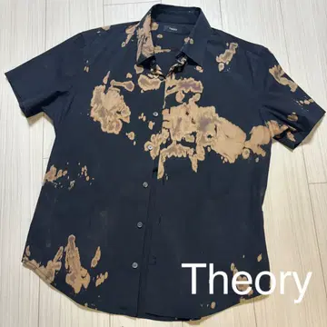 [새상품급] Theory 올 패턴 반팔 셔츠