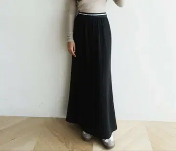 Searoomlynn JACQUARD ELASTIC 로고 스커트