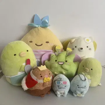 스미코구라시 봉제인형 세트