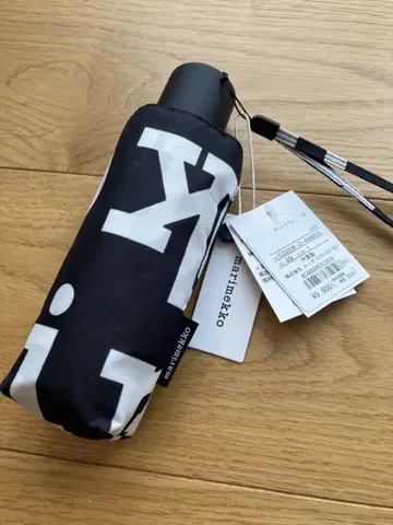 새상품 마리메꼬 접이식 우산 블랙