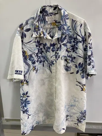 MAJUN 꽃무늬 셔츠 3XL