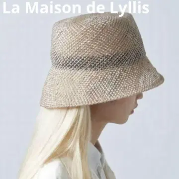 가격 대폭 인하 새상품 La Maison de Lyllis 메쉬 버킷햇