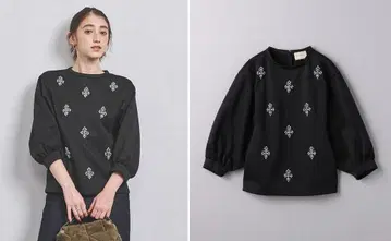 UNITED ARROWS 비쥬 맨투맨 풀오버