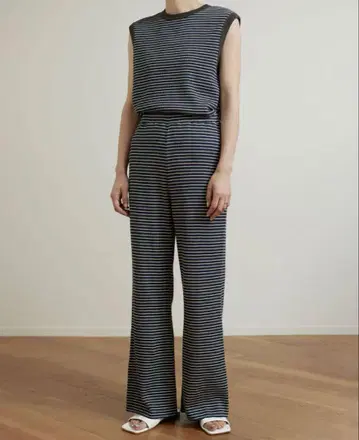 pheeny Multi border flared pants 보더 팬츠