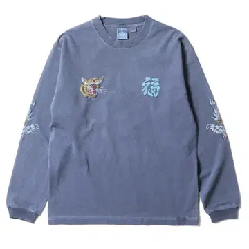 HOUSTON 휴스턴 피그먼트 롱 티셔츠 (TIGER) XXL