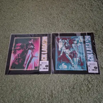 BLACK LAGOON DMM 스크래치 극세사 크로스