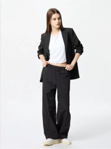 UNIQLO 기어 팬츠 블랙 M