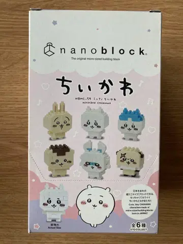 nanoblock 치이카와 (먼작귀) 미니 블록 세트 전6종