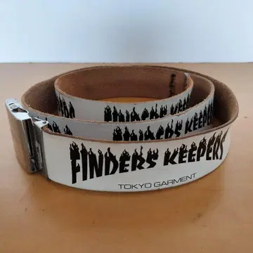 FINDERS KEEPERS 천연 가죽 GI 벨트