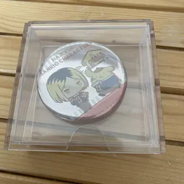하이큐!! 산리오 트레이딩 캔뱃지 코즈메 켄마