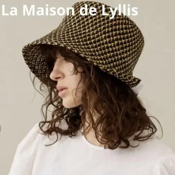 가격 대폭 인하 새상품급 La Maison de Lyllis 버킷햇