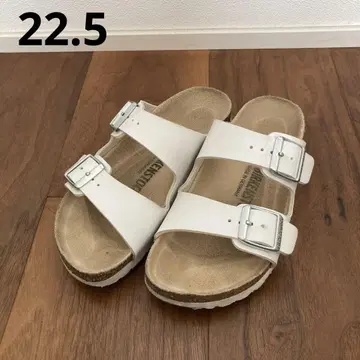 버켄스탁 샌들 화이트 35(22.5cm)