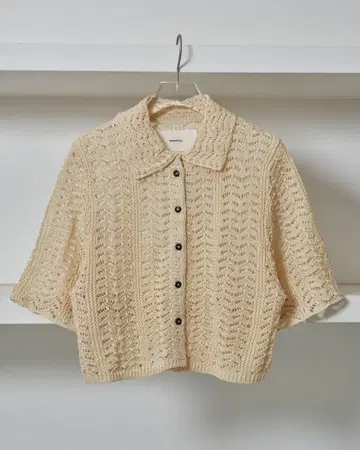 [택 포함 미사용 새상품] TODAYFUL Lace Knit Shirts