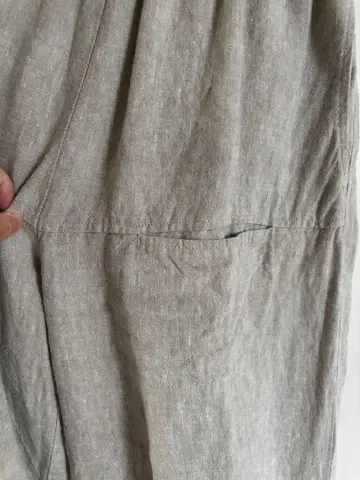 코일나인 그레이 와이드 팬츠