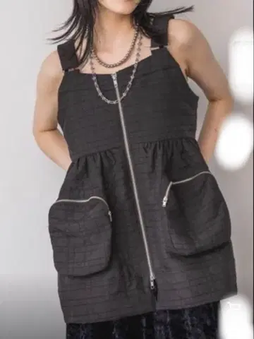 JEANASIS 아소트 ZIP 뷔스티에