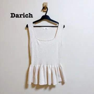 새상품급 Darich 다리치 마카롱 상의