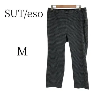 SUT/eso 체크 무늬 슬랙스 M