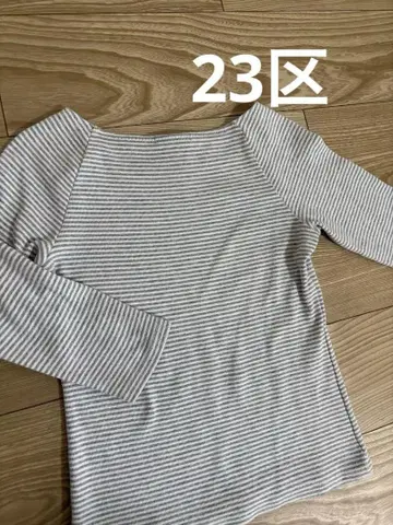 23구 7부 소매 보더 상의