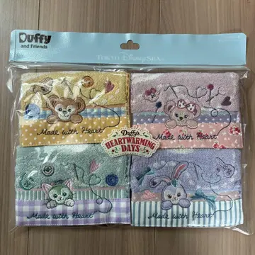 Duffy and Friends 타월 4매 세트