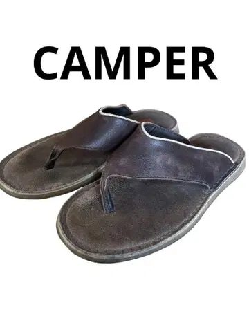 CAMPER 캠퍼 샌들 남성용 가죽 샌들