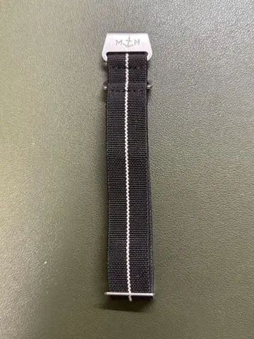 시계 밴드 MN STRAP 스트랩 블랙 샌드 20mm