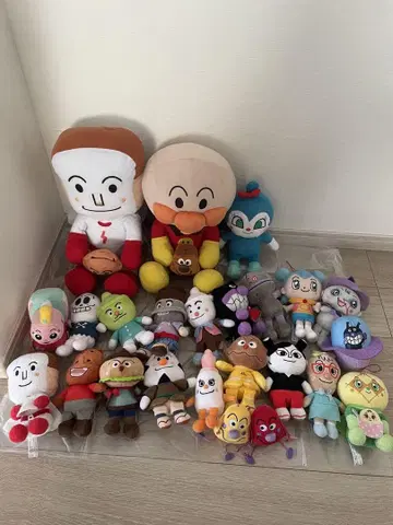 호빵맨 봉제 인형 22개 세트