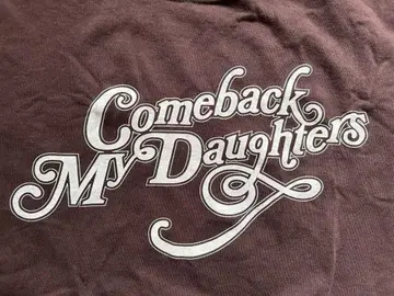 Comeback My Daughters 티셔츠 미사용