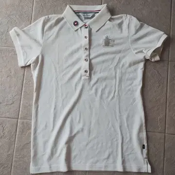 Munsingwear 펭귄 자수 폴로 셔츠