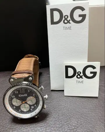D&G TIME 남성용 손목시계 설명서 포함