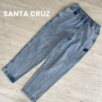Santa Cruz 산타크루즈 팬츠 데님 팬츠 케미컬 워시