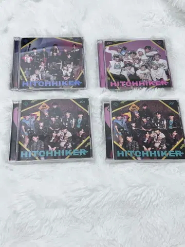 JO1 HITCHHIKER CD 4장 세트 (1개 흠집 있음.)