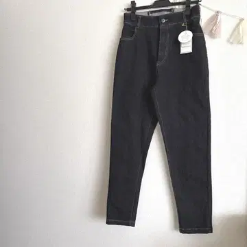 새상품 로페피크닉 하이웨스트 데님