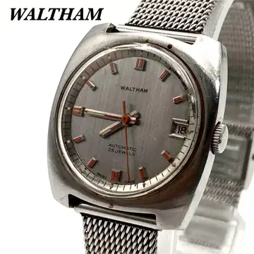 고품질 WALTHAM 월쌈 손목시계 오토매틱 남성용 3핸즈 작동품