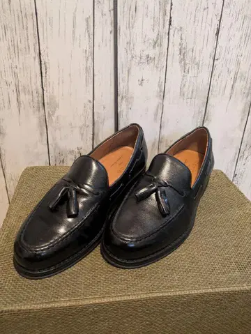 오리히카 가죽 태슬 로퍼