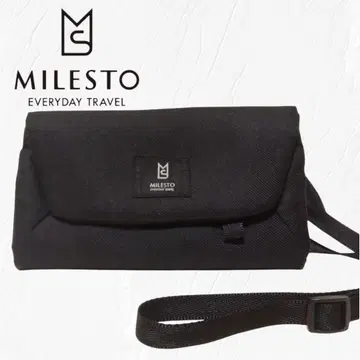 MILESTO Hutte 트래블 오거나이저 지갑 숄더 발수