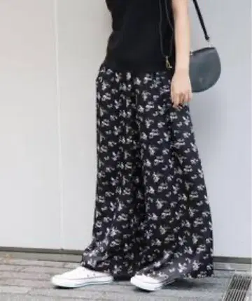 스픽 앤 스팬 나일 새틴 이지 팬츠