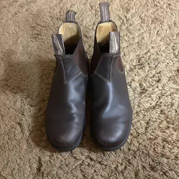 Blundstone 브라운 사이드 고어 부츠