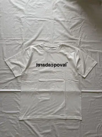 cabaretpoval ORIGINAL LOGO TEE WHITE XL