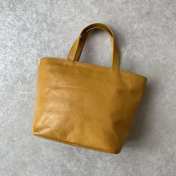 새상품급 BUSINESS LEATHER FACTORY 천연 가죽 토트백