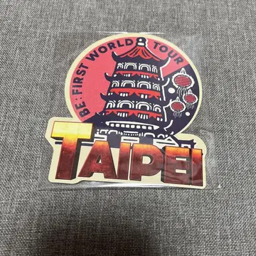 BE:FIRST World Tour TAIPEI 타이베이 스티커
