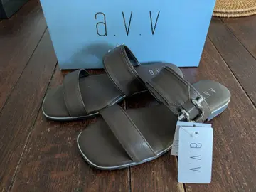 a.v.v 브라운 스트랩 샌들 시착만 한 미사용품