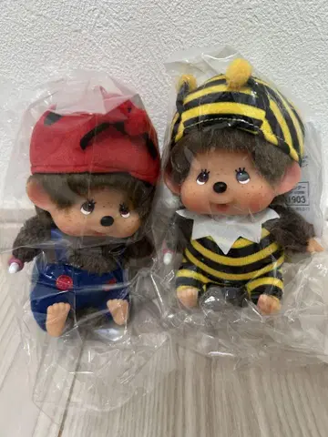 몬치치 얼굴이 큰 SS 키체인 꿀벌 무당벌레