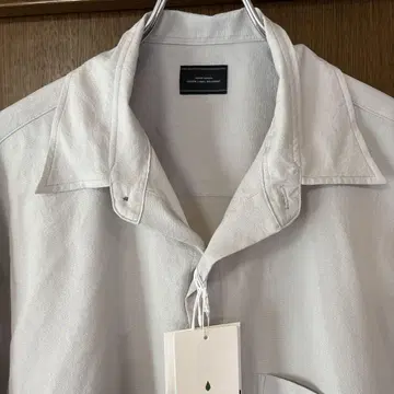 green label relaxing 박스 레귤러 카라 셔츠