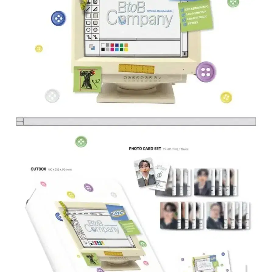 BTOB | 비투비 Btob Company Membership Kit all (Membership