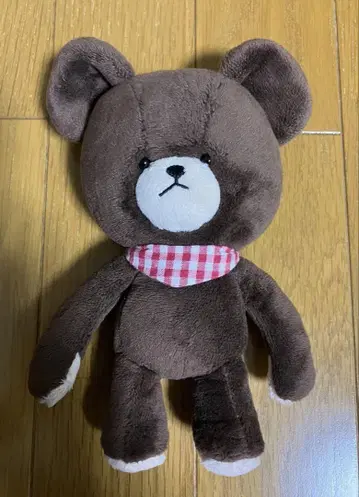 [레어] 푹신푹신 재키 봉제 인형 곰돌이 학교 세키구치 레트로 레어
